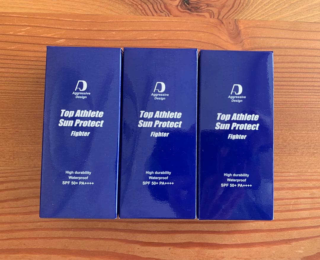 アグレッシブデザイン　トップアスリートサンプロテクトファイター3本セット
