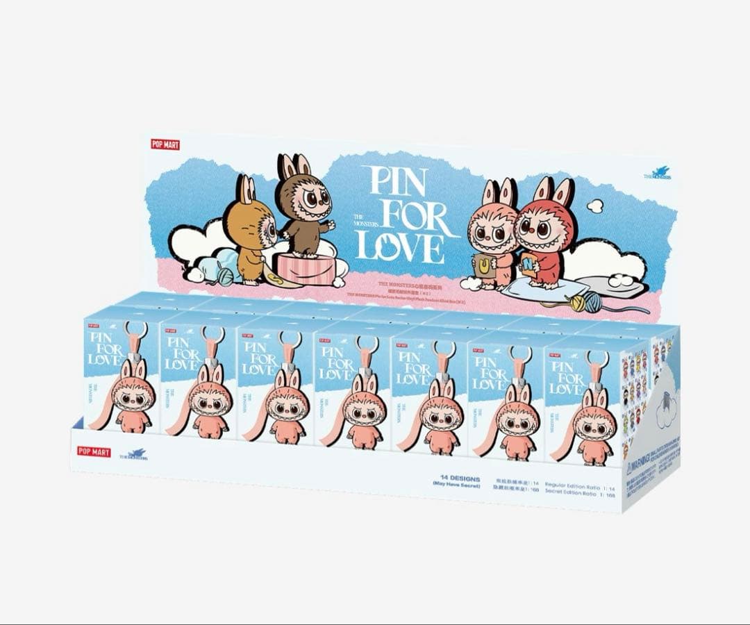 ポップマート ザ モンスターズ ピン フォー ラブ シリーズ ぬいぐるみ