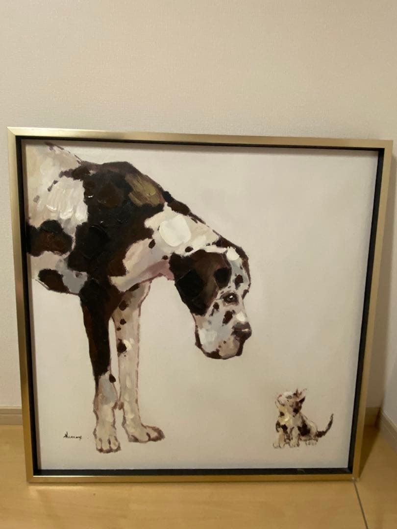 絵画　壁掛　油絵　動物アート 楽天市場】アートパネル モダン 玄関 壁掛け 北欧 動物 アニマル 油絵