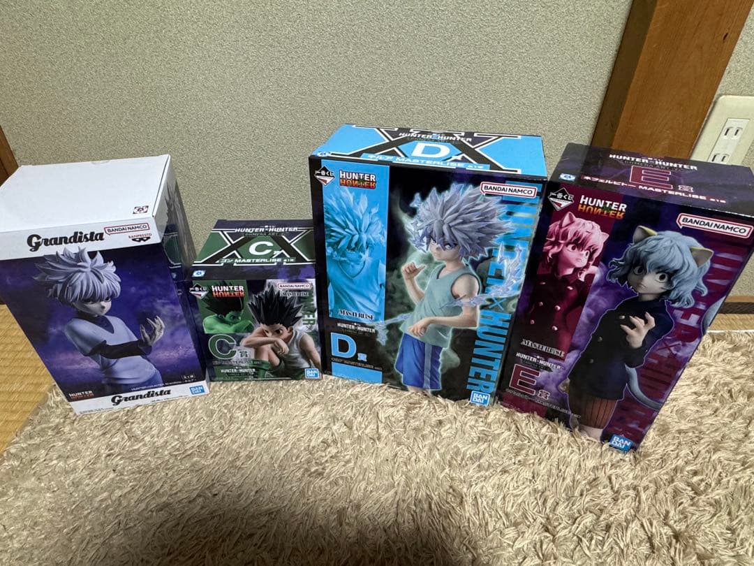 【未開封】HUNTER×HUNTER ゴン、キルア、ピトー　フィギュアまとめ売り