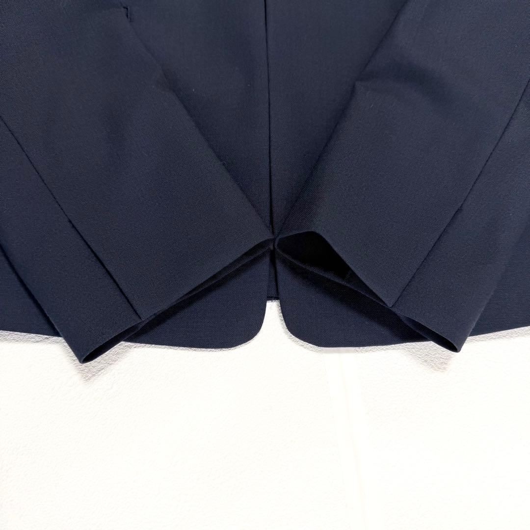 美品 グリーンレーベルリラクシング カチリラ パンツスーツ ノーカラー