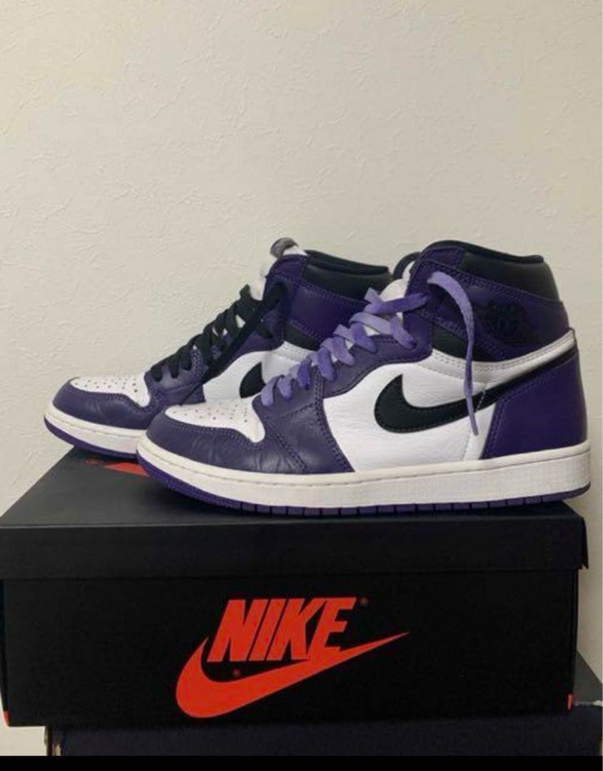 エアジョーダン1 レトロハイ OG コートパープル 27センチ - メルカリ
