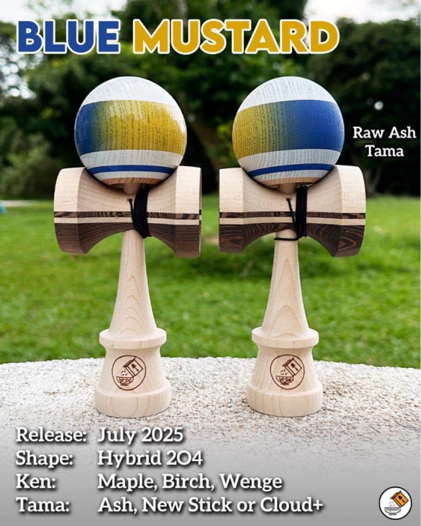 【Higgs塗装玉】Cereal Kendama Hybrid 2o4けん玉