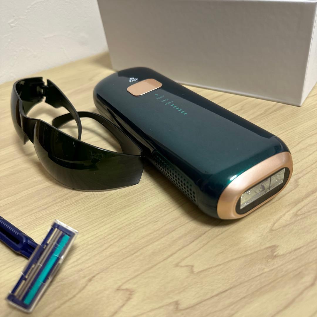 CRYSTAL HIPL光脱毛器2025夏最新 瞬間10℃冷却ほぼ無痛 家庭用 - メルカリ