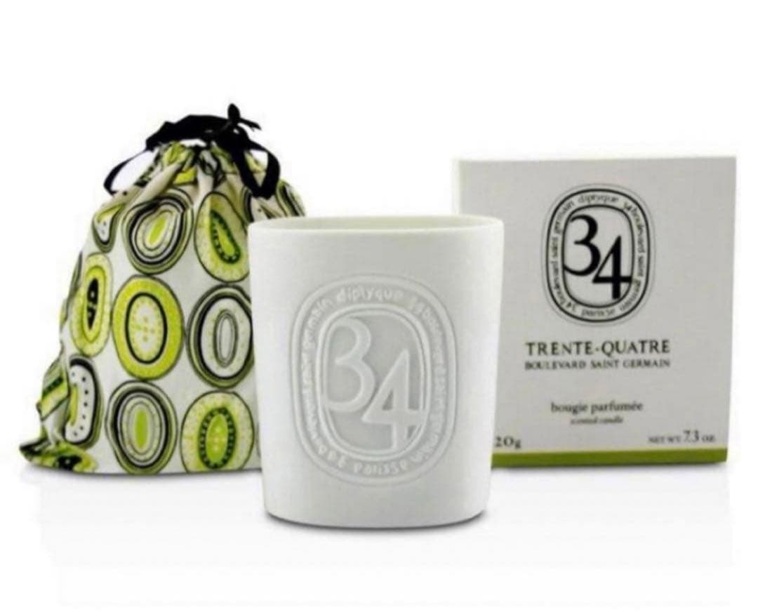 新品廃盤ディプティック 巾着付き サンジェルマン34 キャンドル