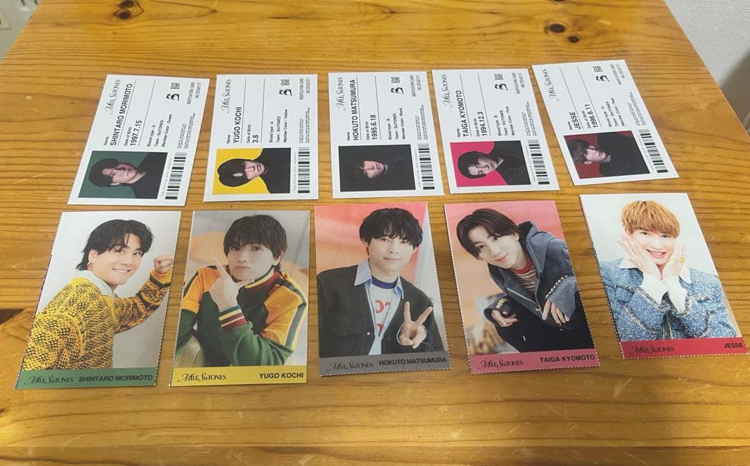 SixTONES「MILESixTONES」特典 IDカード 初回限定盤A.B - メルカリ