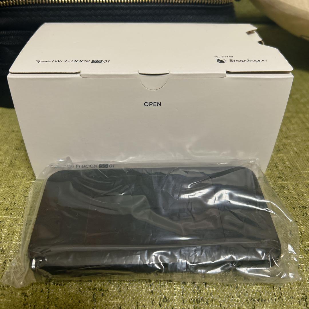 【作動確認のみ】Speed Wi-Fi DOCK 5G 01