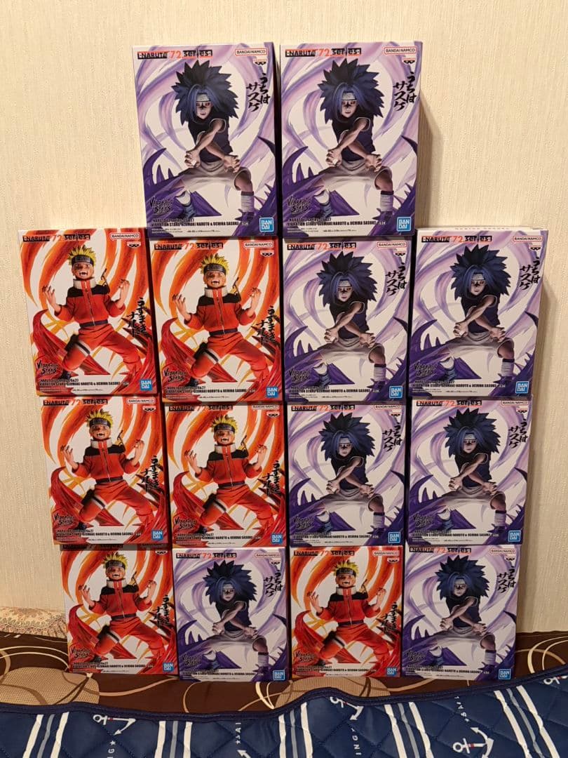 NARUTO ナルト VIBRATION STARS ナルト サスケ　フィギュア