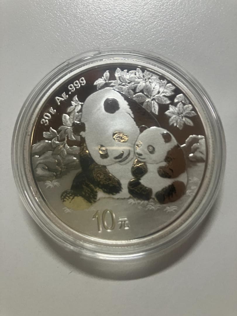 【中国 パンダ銀貨 2024年版 30g】未使用・カプセル入り 銀貨 中国 パンダ銀貨 2025年超最新 純銀 コインカプセル付き｜Yahoo