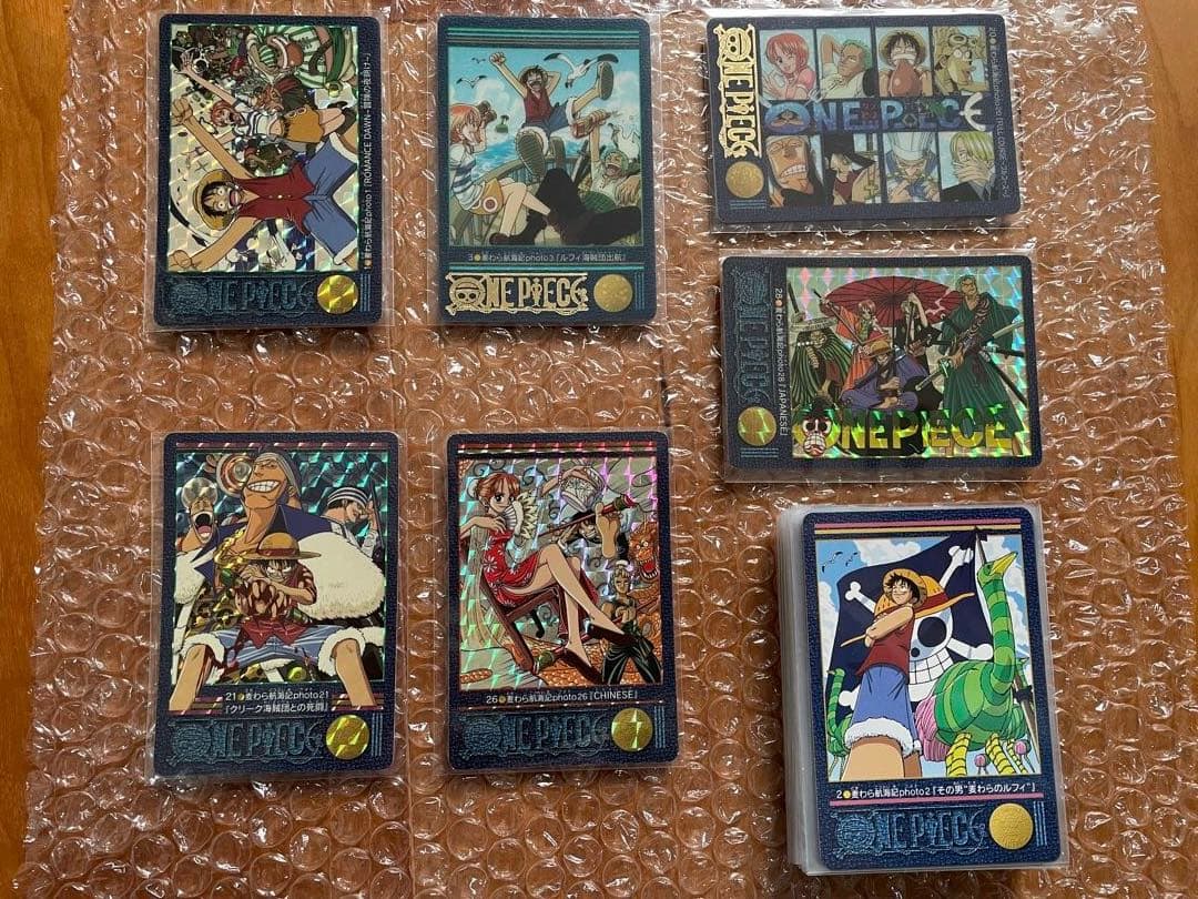 ワンピースビジュアルアドベンチャー　第一弾フルコンプ42枚＋38枚　80枚セット Yahoo!オークション -「ワンピースビジュアルアドベンチャー」の落札