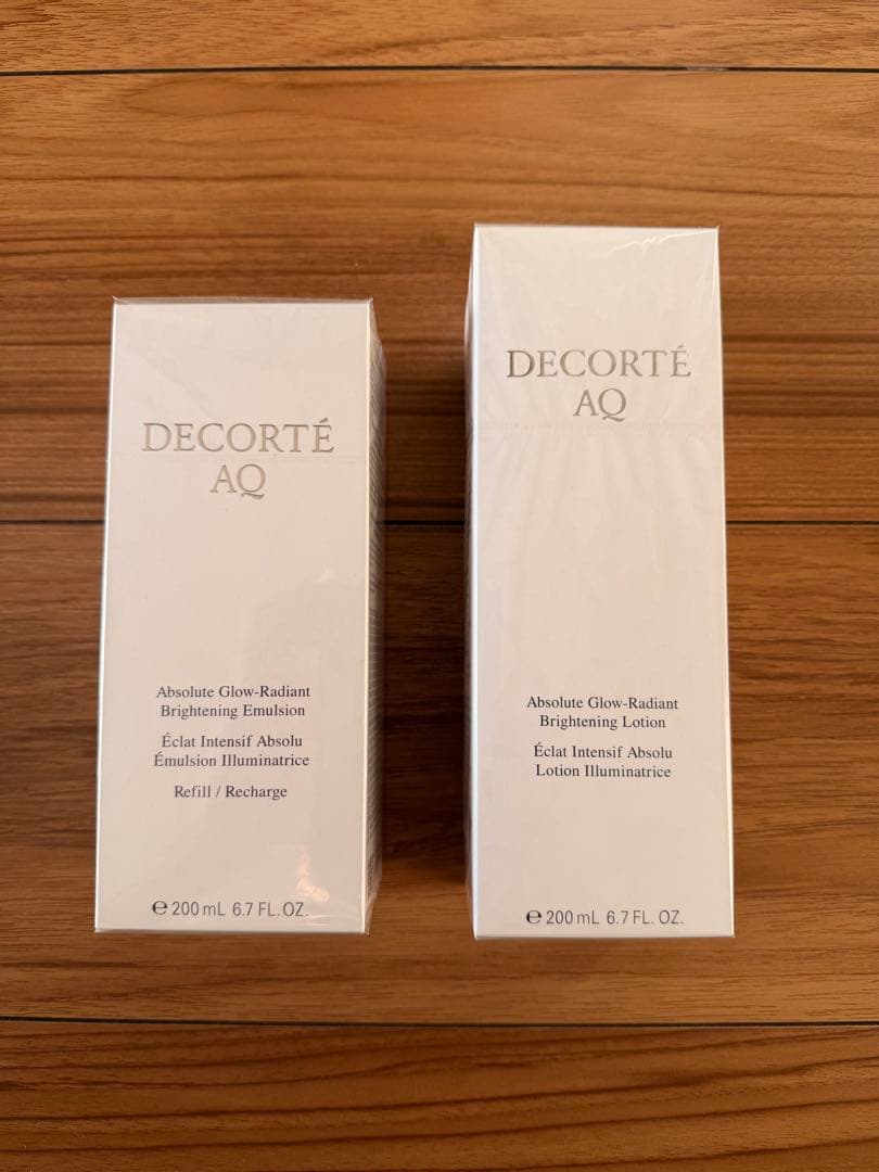 新品未開封　コスメデコルテ　AQアブソリュート　化粧水&乳液セット