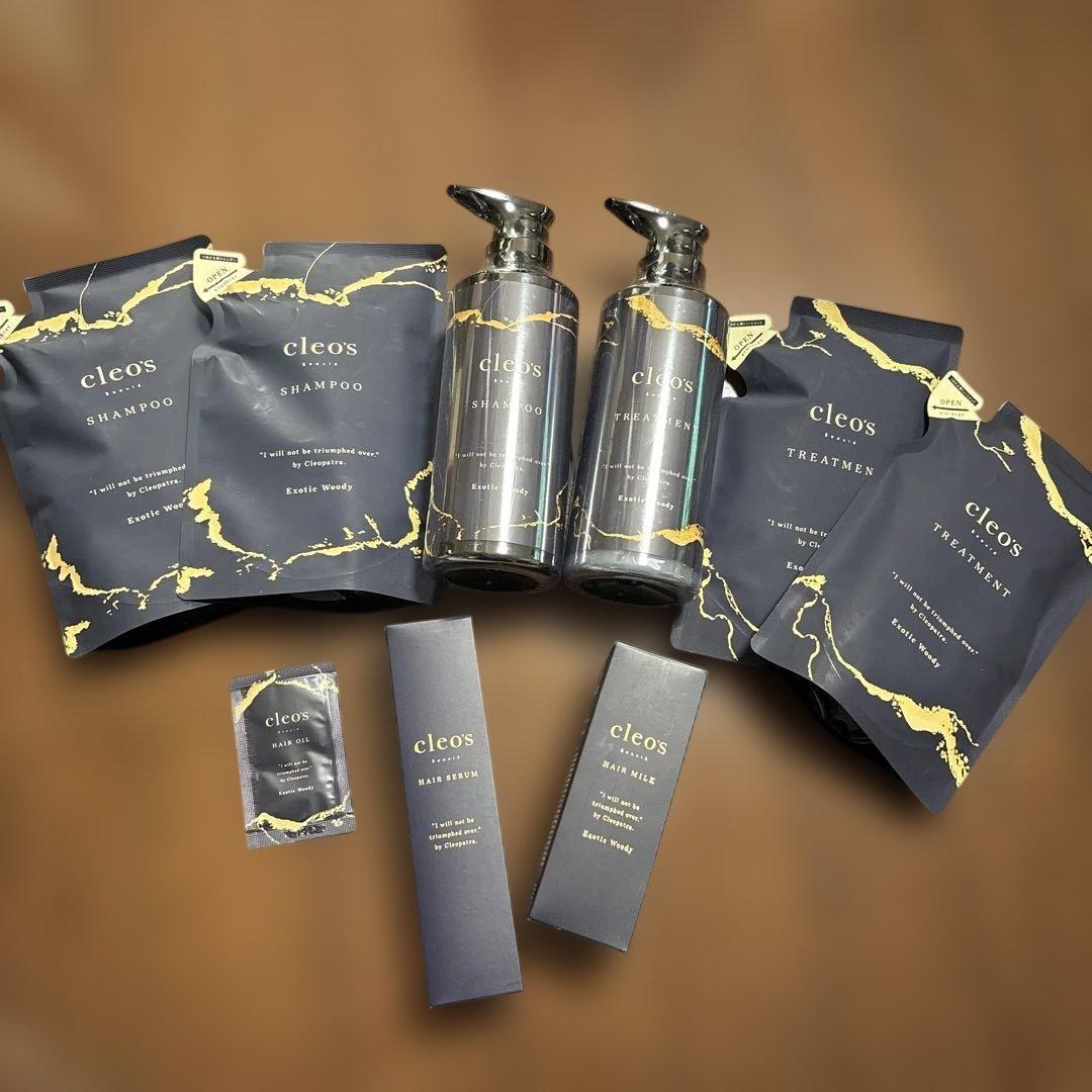 Kクレオズボーテ シャンプー＆トリートメント ヘアセラム ヘアミルクセット