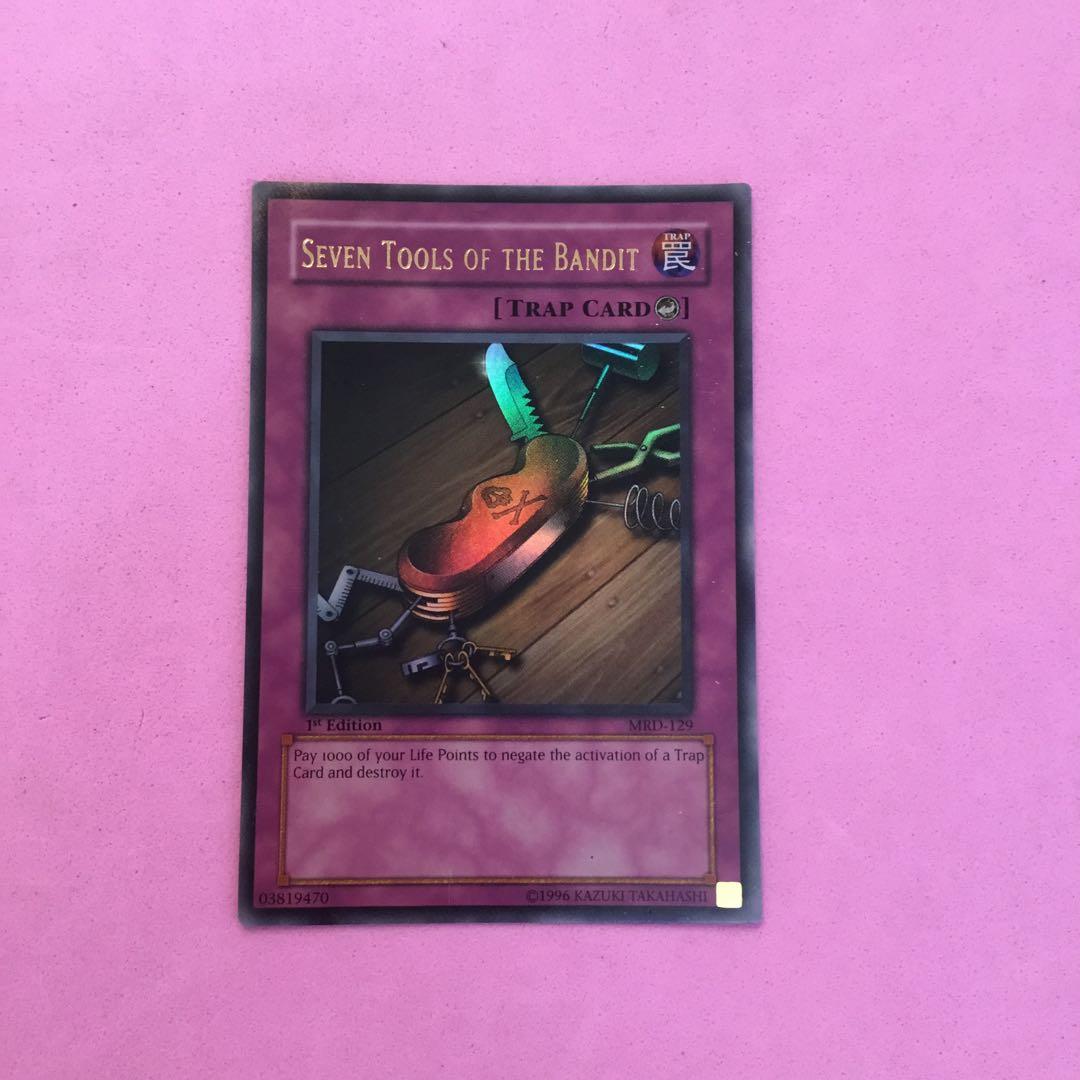 遊戯王 旧アジア版 盗賊の七つ道具 1st ウルトラレア 遊戯王 盗賊の七つ道具 旧アジア版 1st ウルトラ - メルカリ