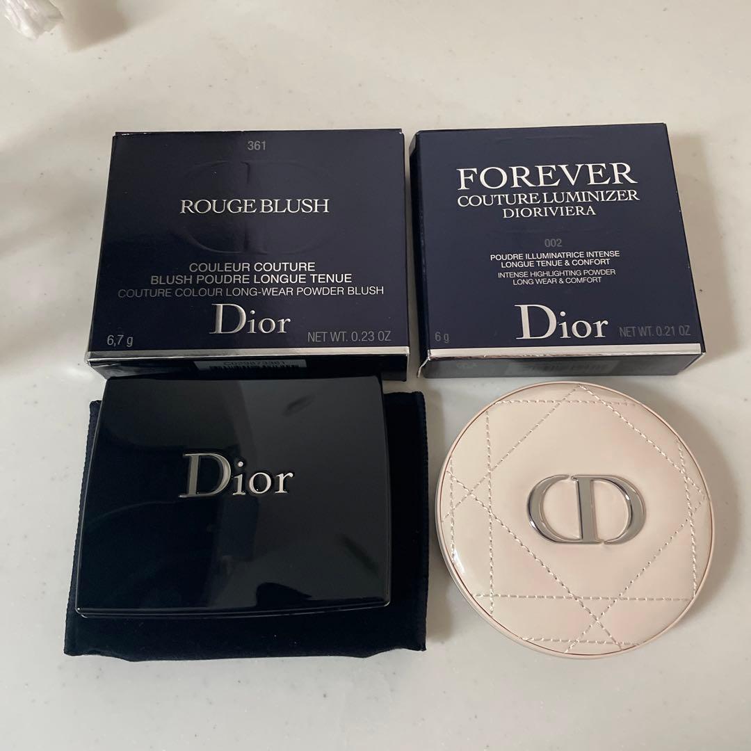 Dior  フェイスパウダー、チークセット