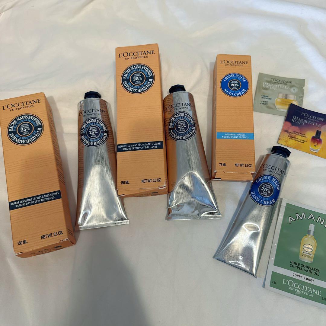 L'Occitane ハンドクリームセット 150ml ×2 75ml×1set L'OCCITANE（ロクシタン） ハンドクリーム ハンドジェル セット ギフト