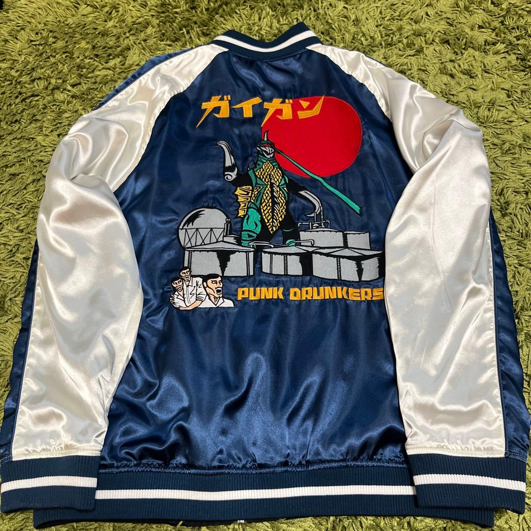 [美品] パンクドランカーズ ×ゴジラ スカジャン