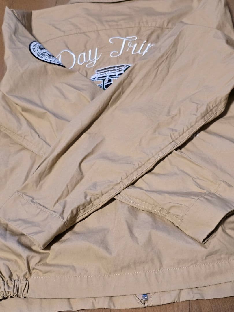 VAN JACスイングトップ. ミニクーパー刺繍.サイズM.ベージュ - メルカリ