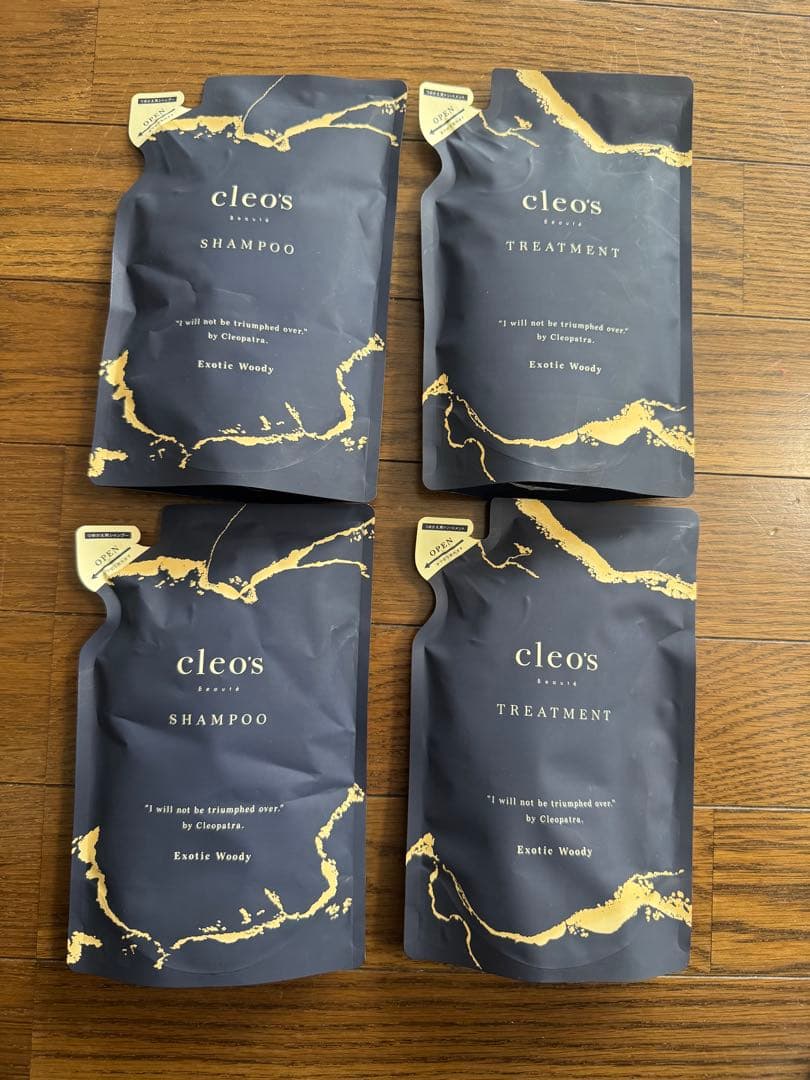 クレオズボーテ シャンプー×2、トリートメント×2