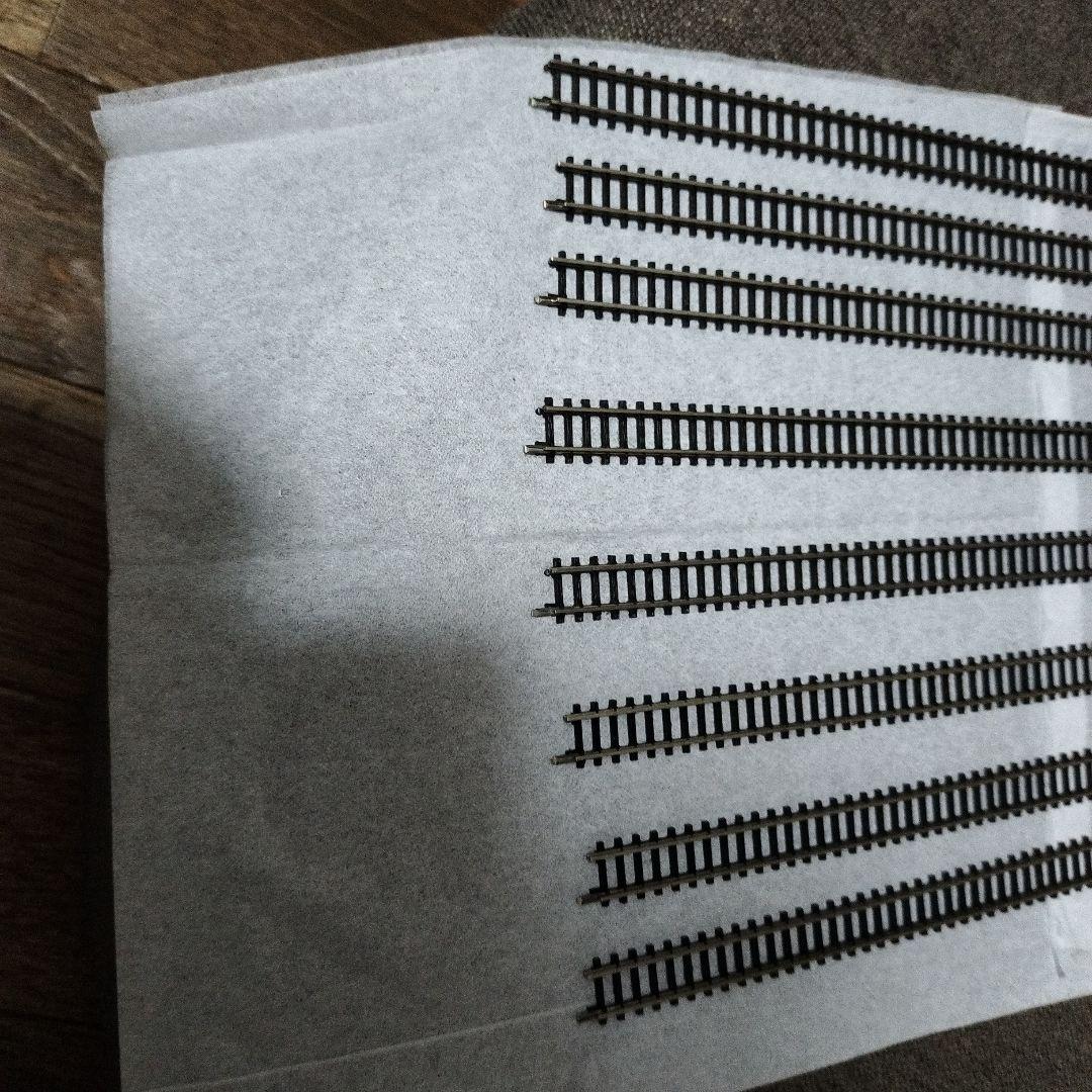 メルクリン Zゲージ 220mm 直線レール 8本 ストレート 道床無 - メルカリ