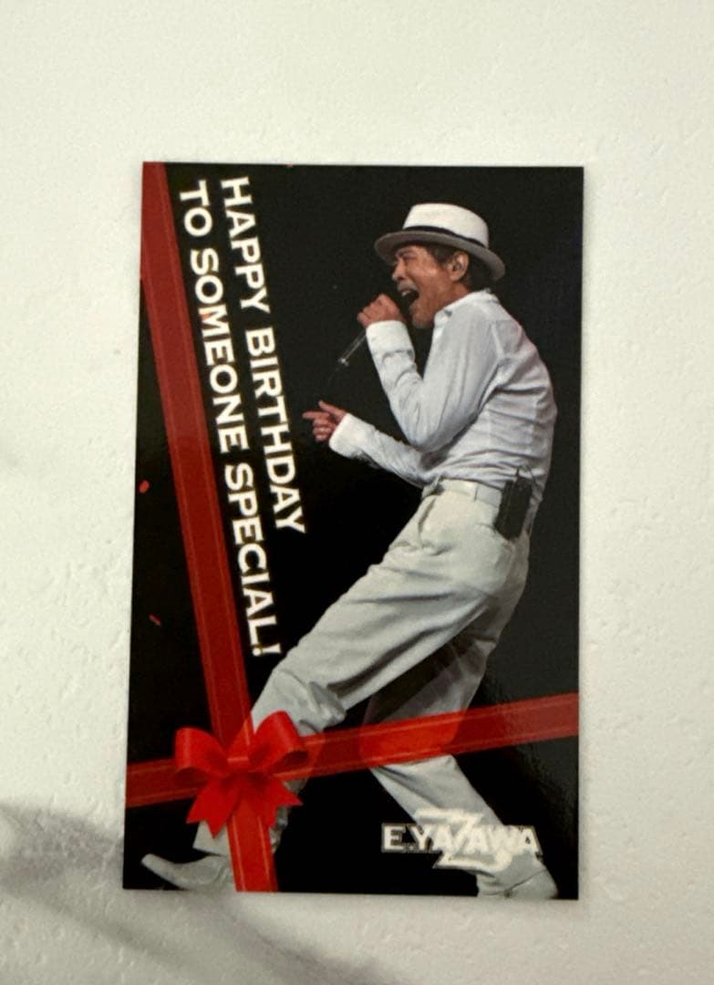 矢沢永吉 トレーディングカード トレカ 誕生日 バースデー カクテル