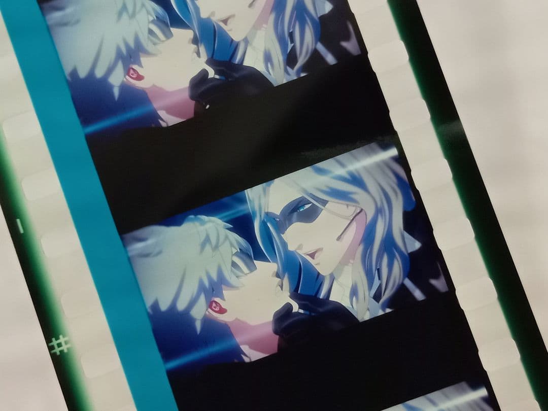 うたプリ　ダブナイ　入場者特典コマフィルム第１弾　カミュ・黒崎蘭丸(変化あり)