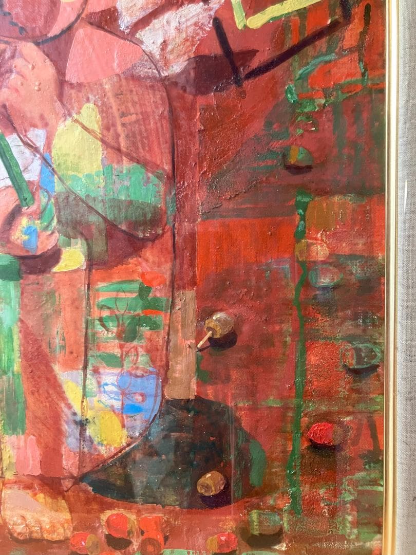 絵画　増田浩一先生の「どんぐりのこと」の作品です。