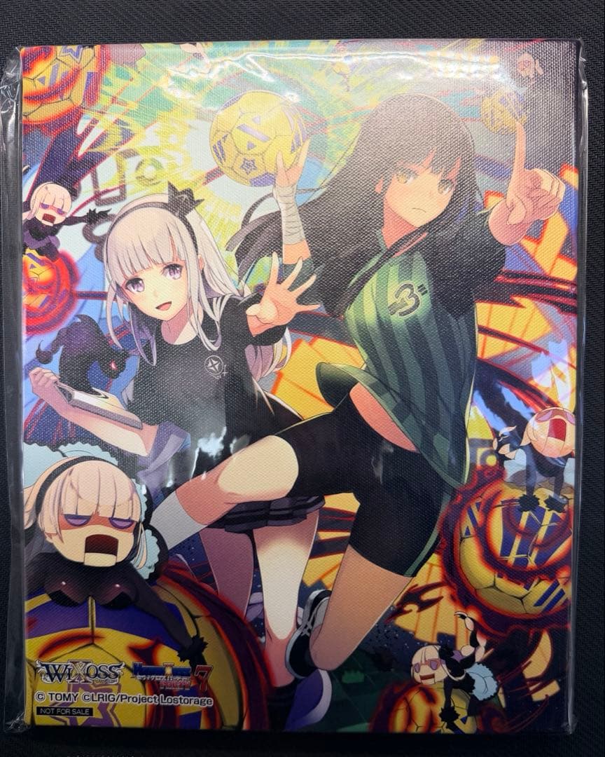 【希少】ウィクロス　ホヴィクロスパーティー7 キャンバスアート　遊月&アルフォウ