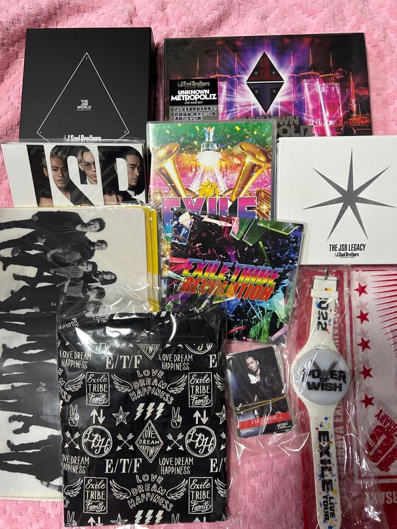 EXILE 三代目JSB ライブDVD グッズ まとめ売り
