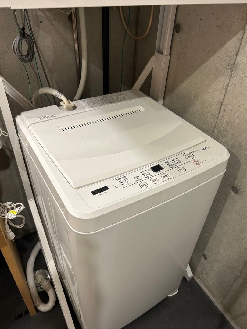 洗濯機　6.0kg ヤマダ電機 2023年製