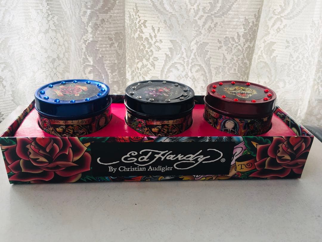 ☆エド・ハーディ☆キャンドルセット☆未使用☆