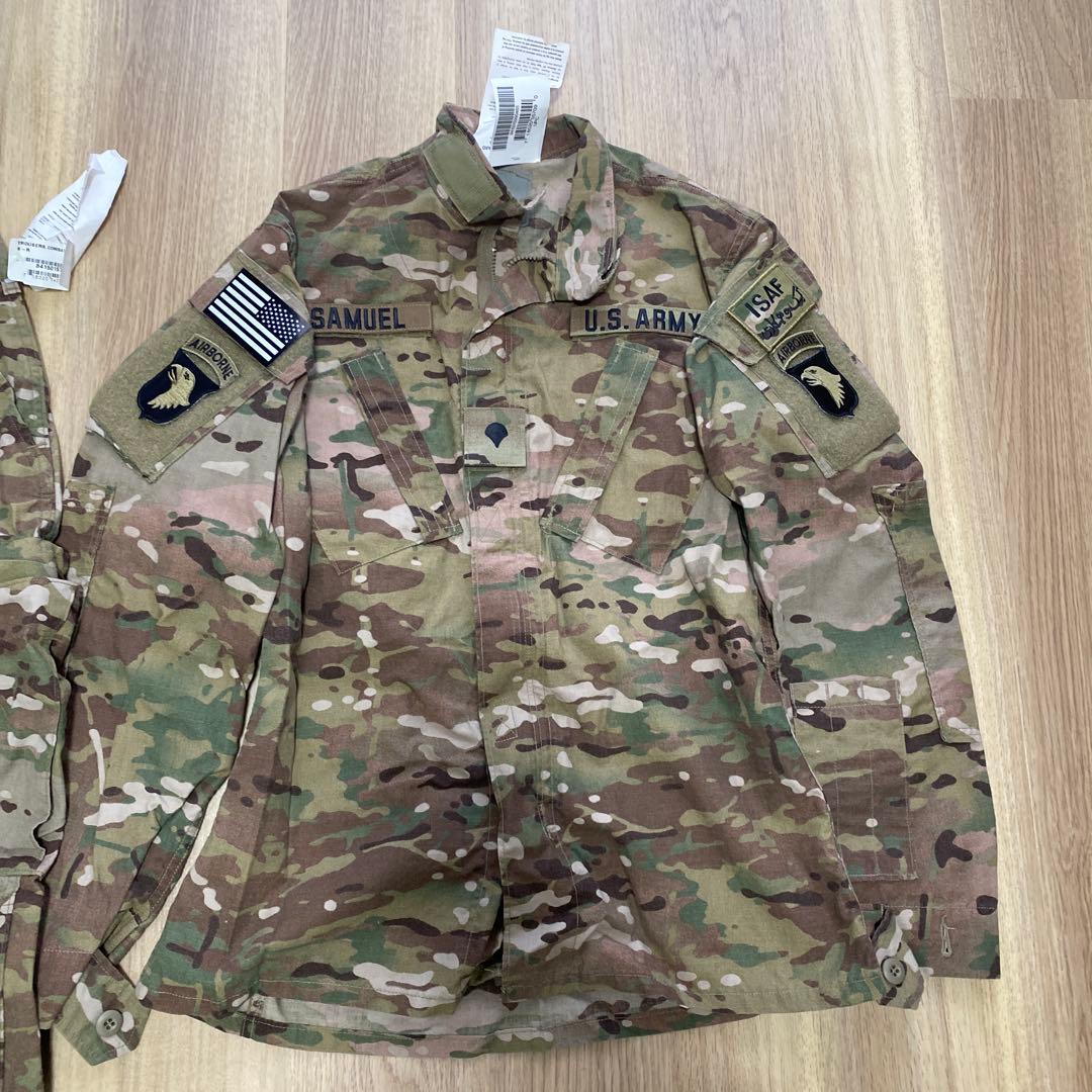 アメリカ陸軍　BDU　OEFCP 米陸軍　実物　マルチカム　Sサイズ