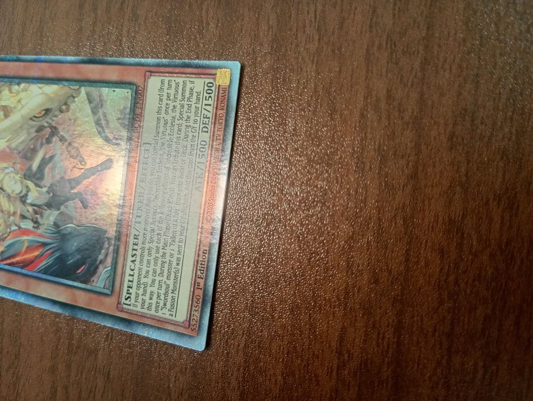 遊戯王 白の聖女エクレシア スターライトレア 英語版 1st - メルカリ