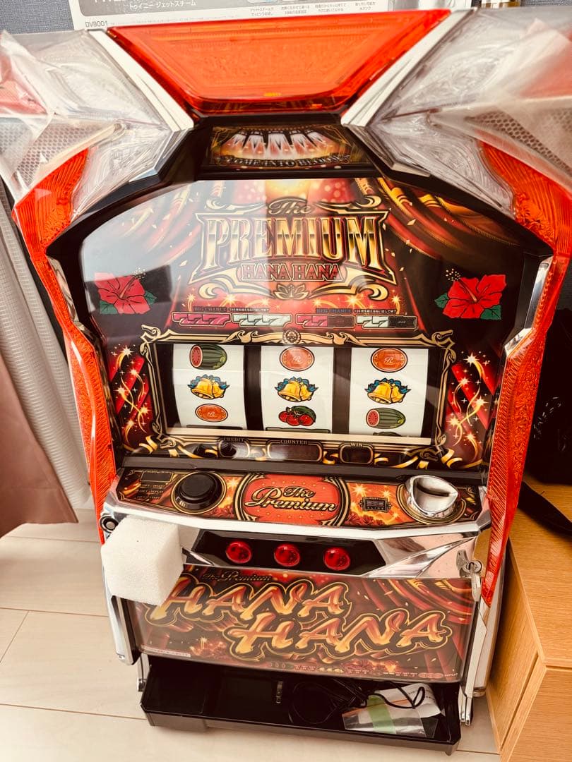 「希少」プレミアムハナハナ スロットマシン　美品 2026年最新】プレミアムハナハナ実機の人気アイテム - メルカリ