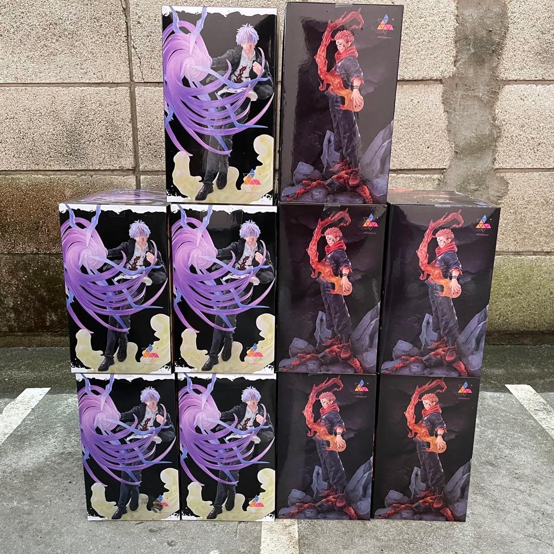 呪術廻戦 Luminasta 五条悟-虚式・茈- / 宿儺-◼︎開- 10体 - メルカリ