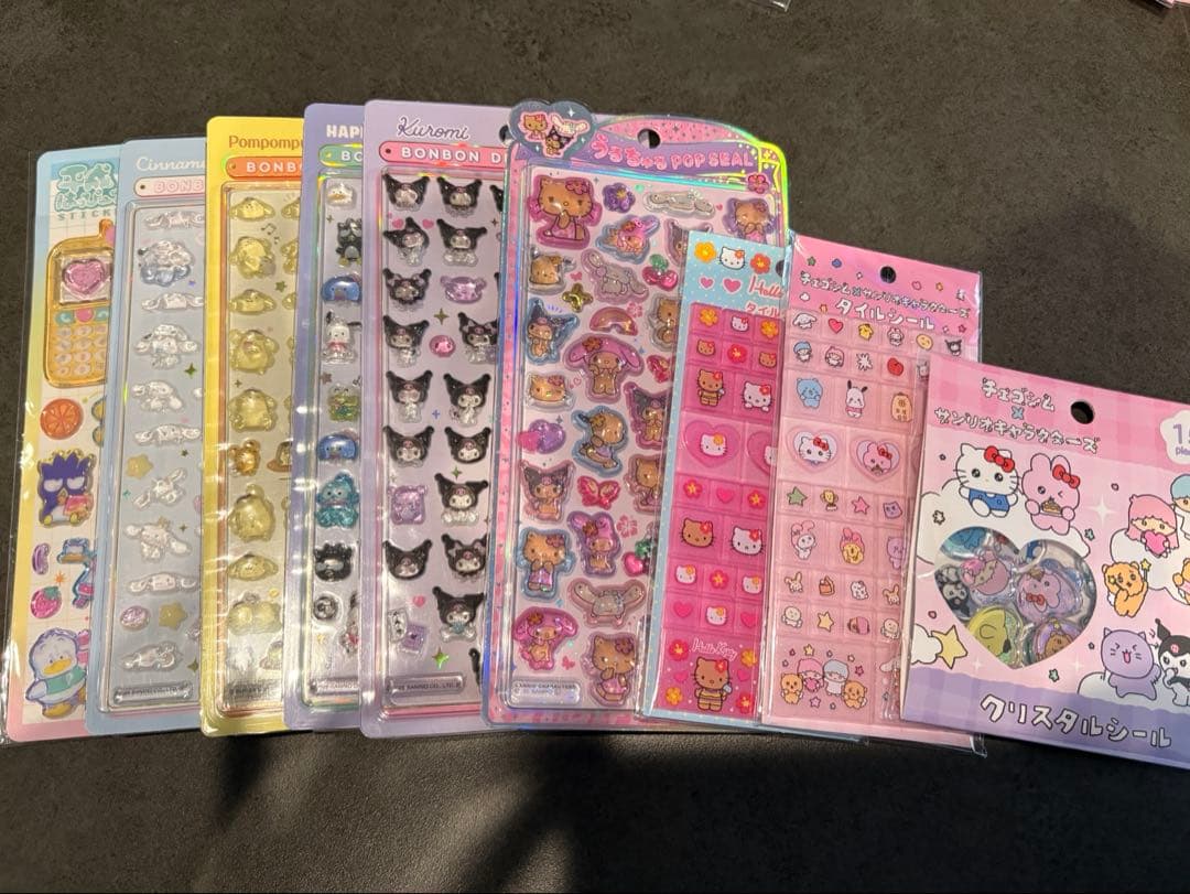 ボンボンドロップシール　サンリオセット