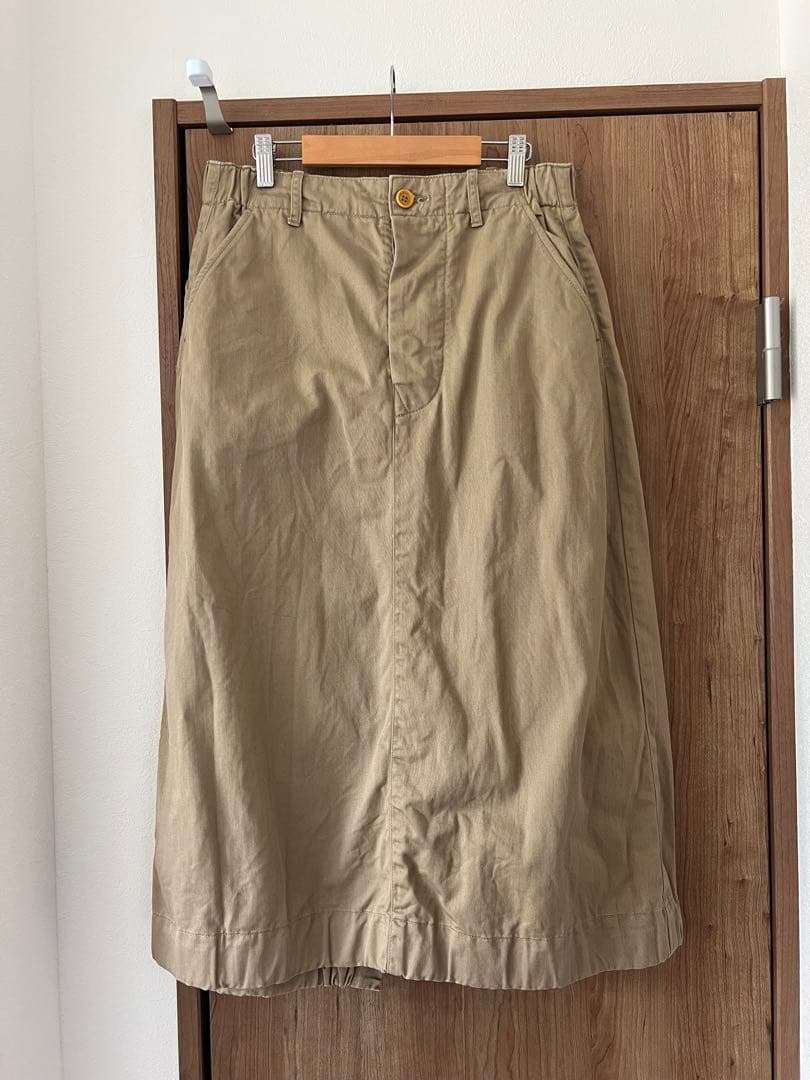 45rpm おこめチノのチーゴスカート　フリー ベージュ ロングスカート 45R☆おこめチノのチーゴスカート/ベージュ♪ - メルカリ