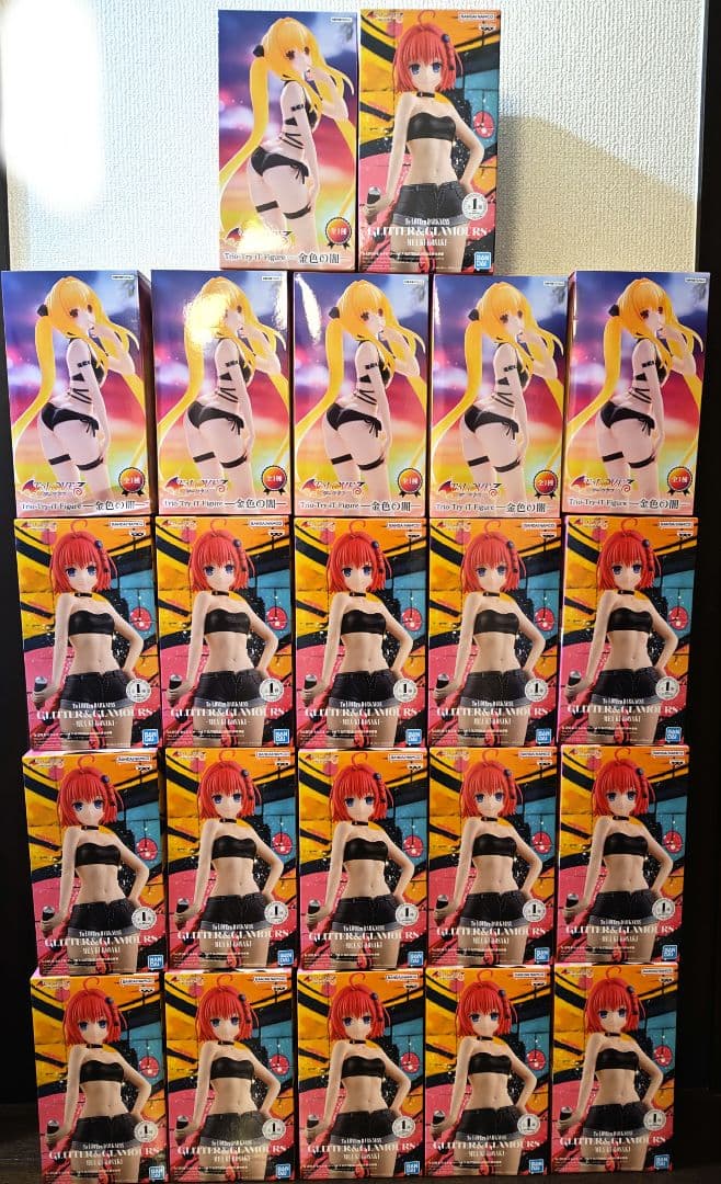 ToLOVEるダークネス　フィギュア　金色の闇 黒咲芽亜　22個セット