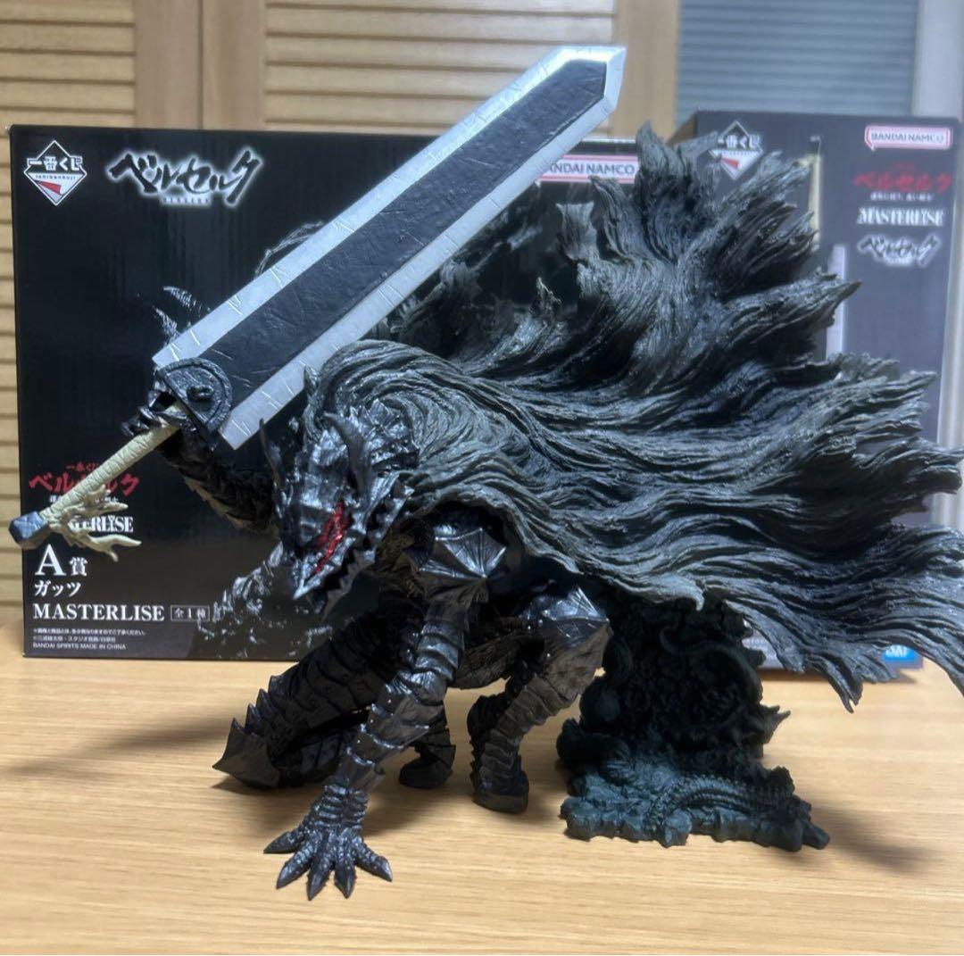 s*n様 一番くじ ベルセルク 運命に抗う、黒い剣士 A賞 ガッツ B賞 ドラゴ