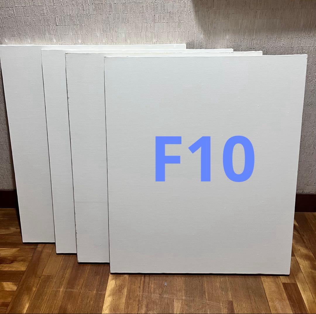 F6八枚F8一枚F10四枚 油絵用ホワイトキャンバス計13枚 麻100% 油絵