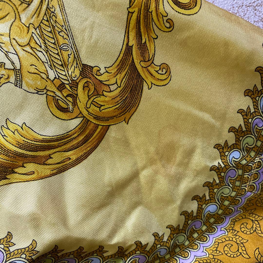 GIANNI VERSACE バロックシャツ シルク100% イタリア製 派手柄 - メルカリ