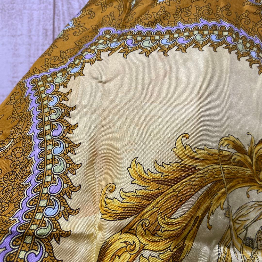 GIANNI VERSACE バロックシャツ シルク100% イタリア製 派手柄 - メルカリ