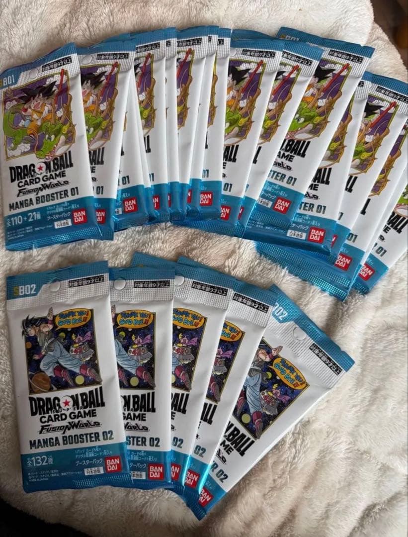 マンガブースター01 バラパック　フュージョンワールド