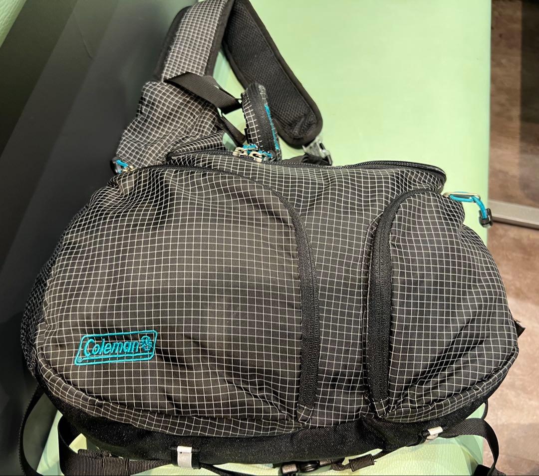 00s Coleman archive メッセンジャーバッグ スペクトラ柄 - メルカリ
