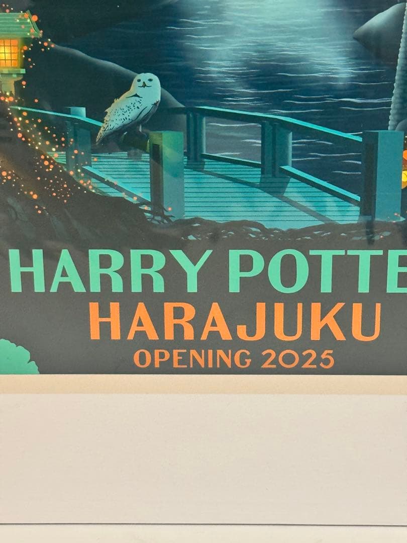 ハリーポッター原宿旗艦店オープン記念 リトグラフ 500枚限定 - メルカリ
