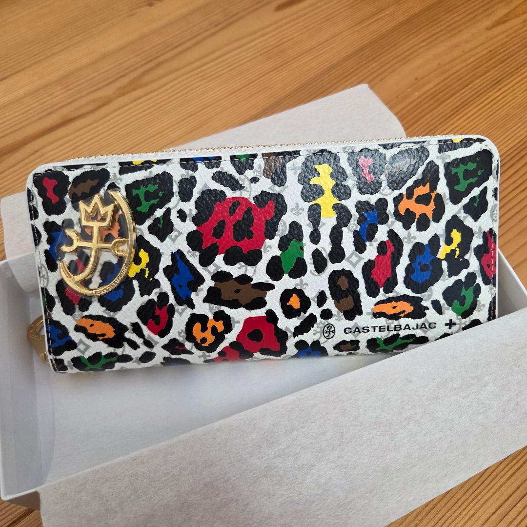 CASTELBAJAC　レオパール　長財布