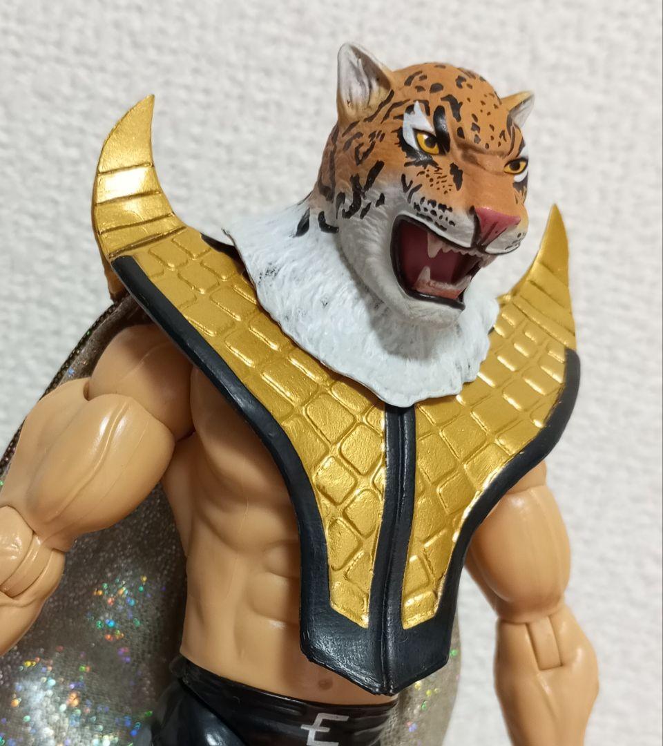 鉄拳 アーマー キング フィギュア タイガーマスク ソフビ 新日本プロレス