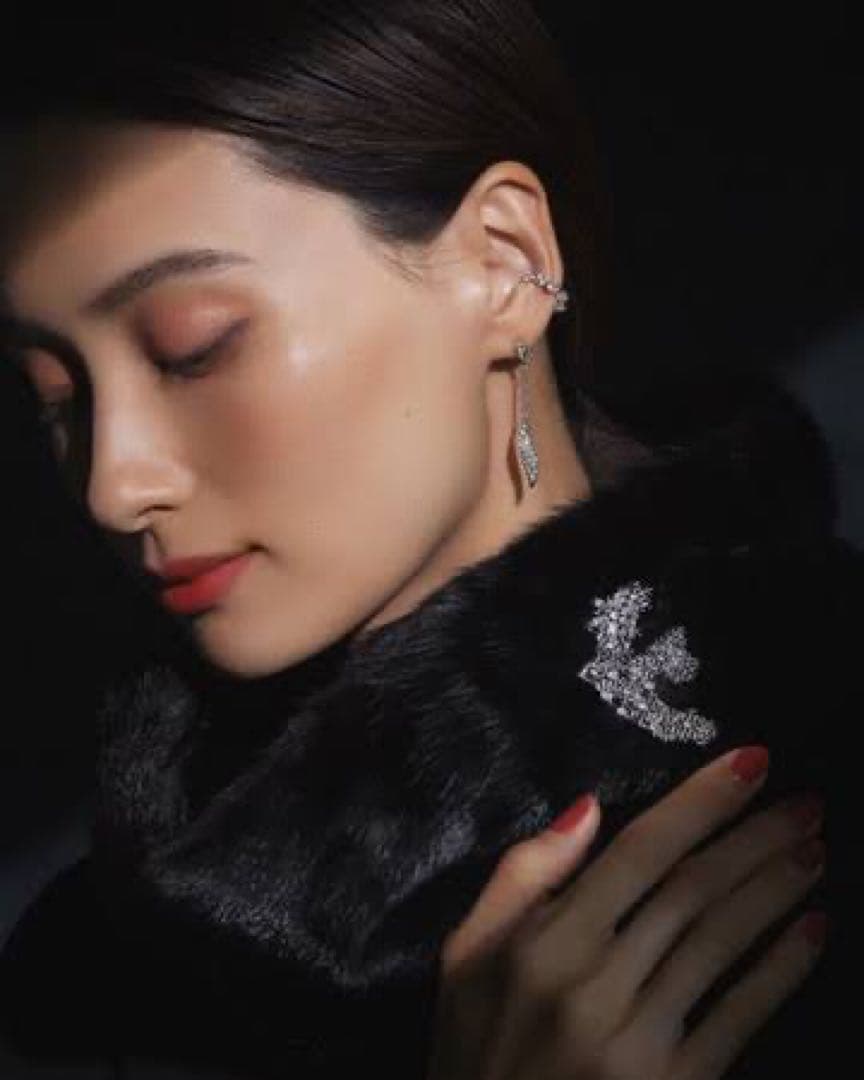 ヴァンドームブティック 雪の結晶 ブローチ 小鳥 ホワイトゴールド