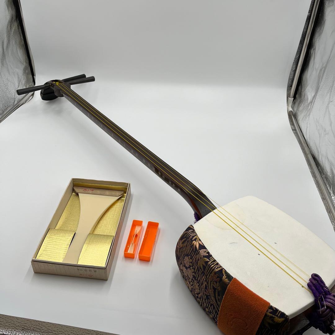 三味線　細棹　破れ無し！