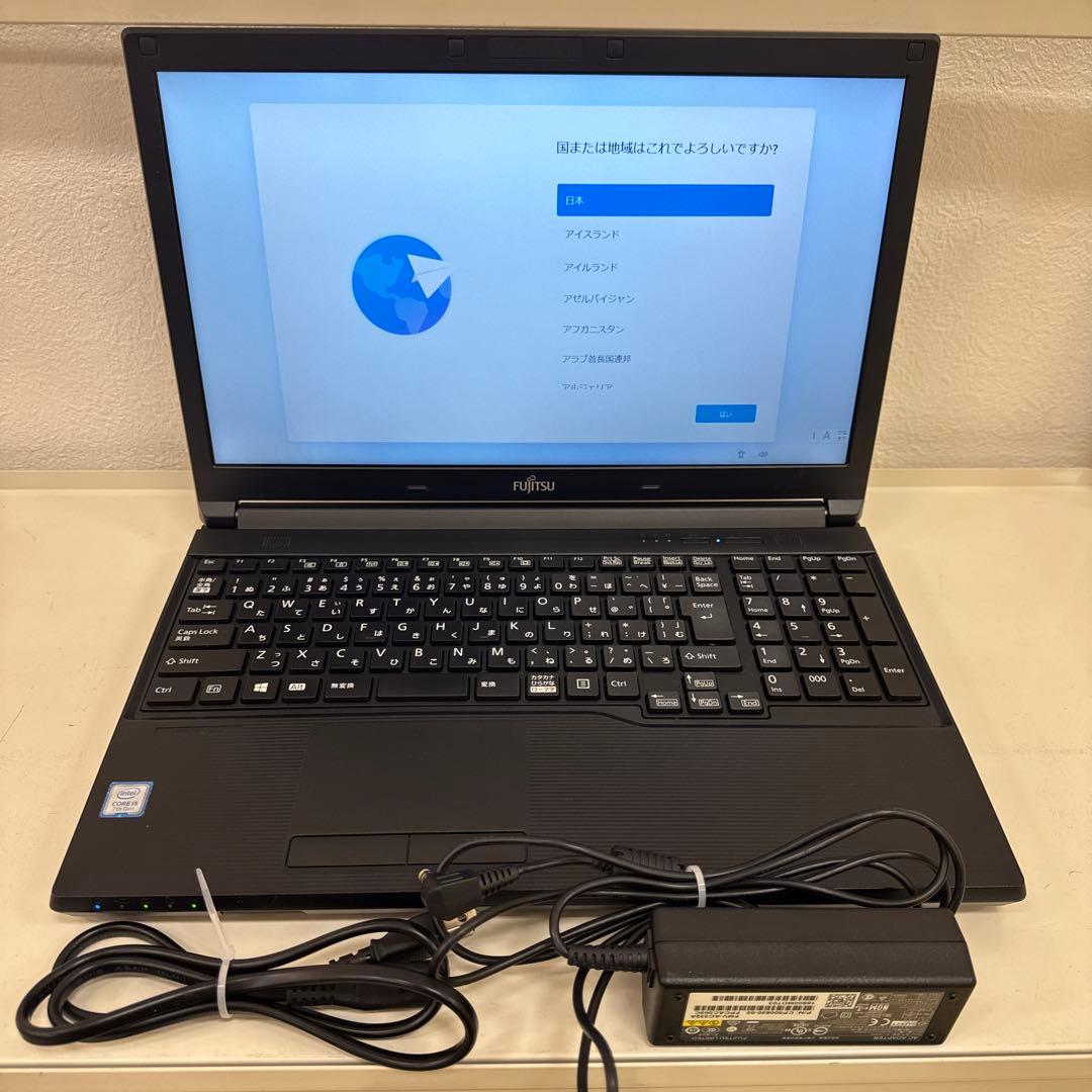 【爆速】 富士通 LIFEBOOK Core i5 8GB SSD512GB