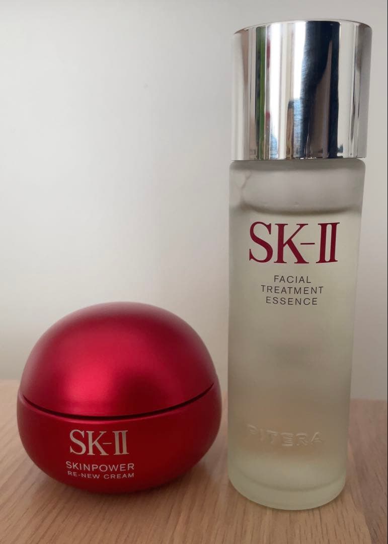 SK-II トリートメントメントエッセンス&スキンパワーリニュークリームセット